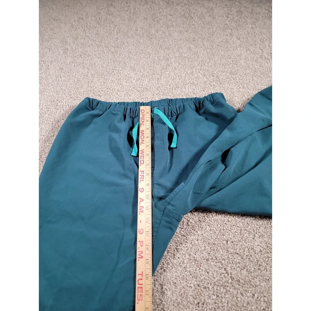 FIGS Men's Pisco™ Basic Scrub Pants Teal Technical Collection FM4500 Large Nurse